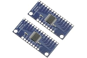 GODIYMODULES 2 Pcs CD74HC4067 74HC4067 16-Channel Analog Digital Multiplexer Breakout Board Module for Arduino