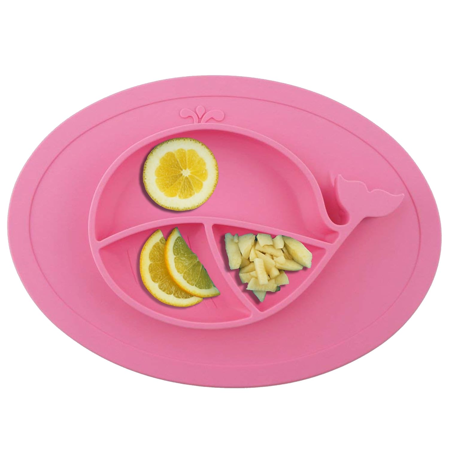 Oval Silicone Placemat For Food, Silicone Mini Mat Children's Placemat, Suitable