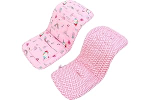 Miracle Baby Stroller Cushion for Baby, Cotton Stroller Seat Liners Universal Stroller Cushion Pad for Toddler 34x78cm, 1 Pack