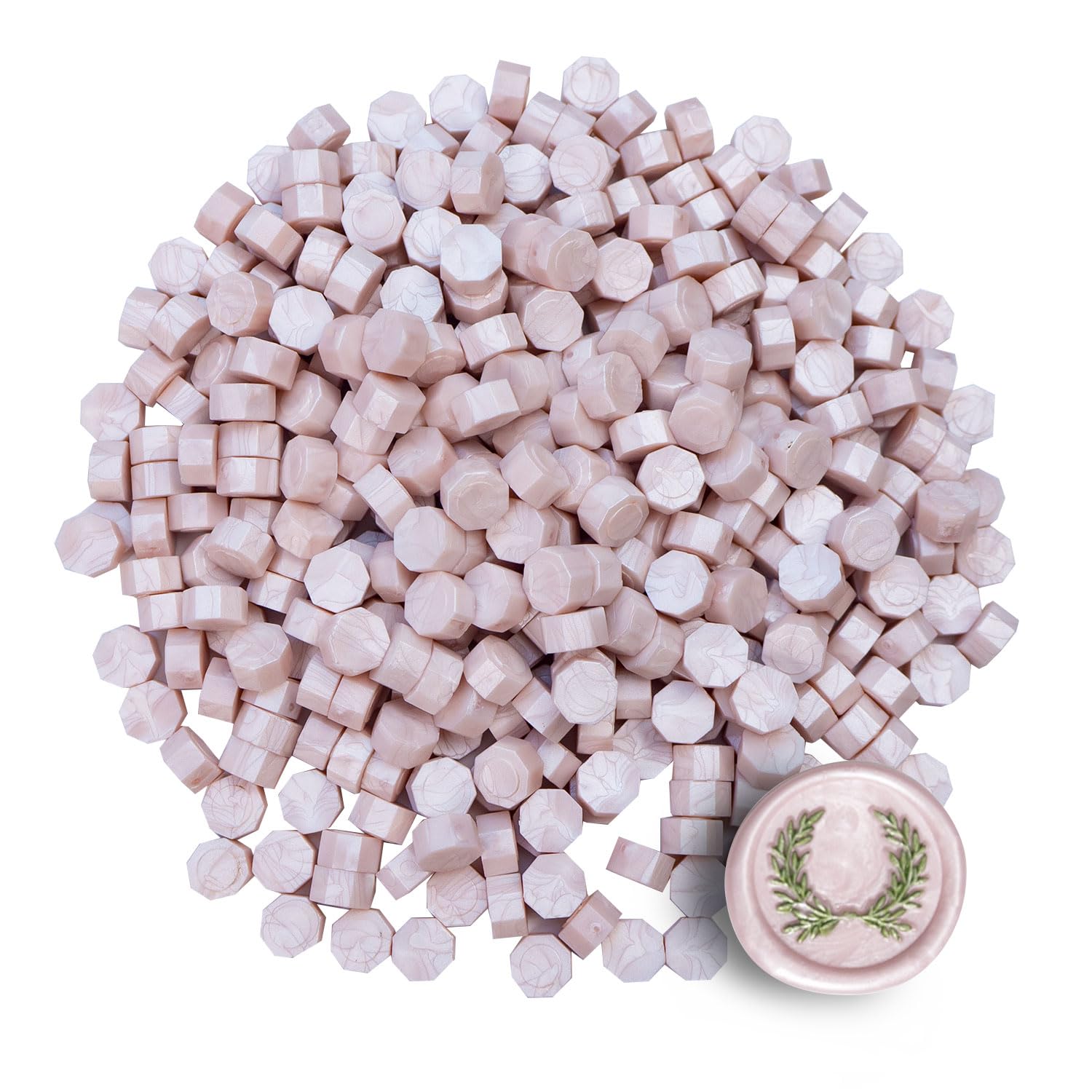 Zifospy 370 PCS Wax Seal Beads,Lotus Color Sealing Wax Pellets for Letter Greeting Cards, Wine Sealing, Wedding/Party Invitations & Crafts Making