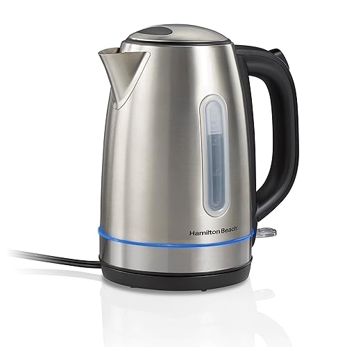 Hamilton Beach Electric Tea Kettle, Water Boiler Heater,