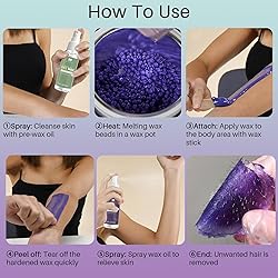 BLITZWAX Brazilian and Bikini Waxing Kit for