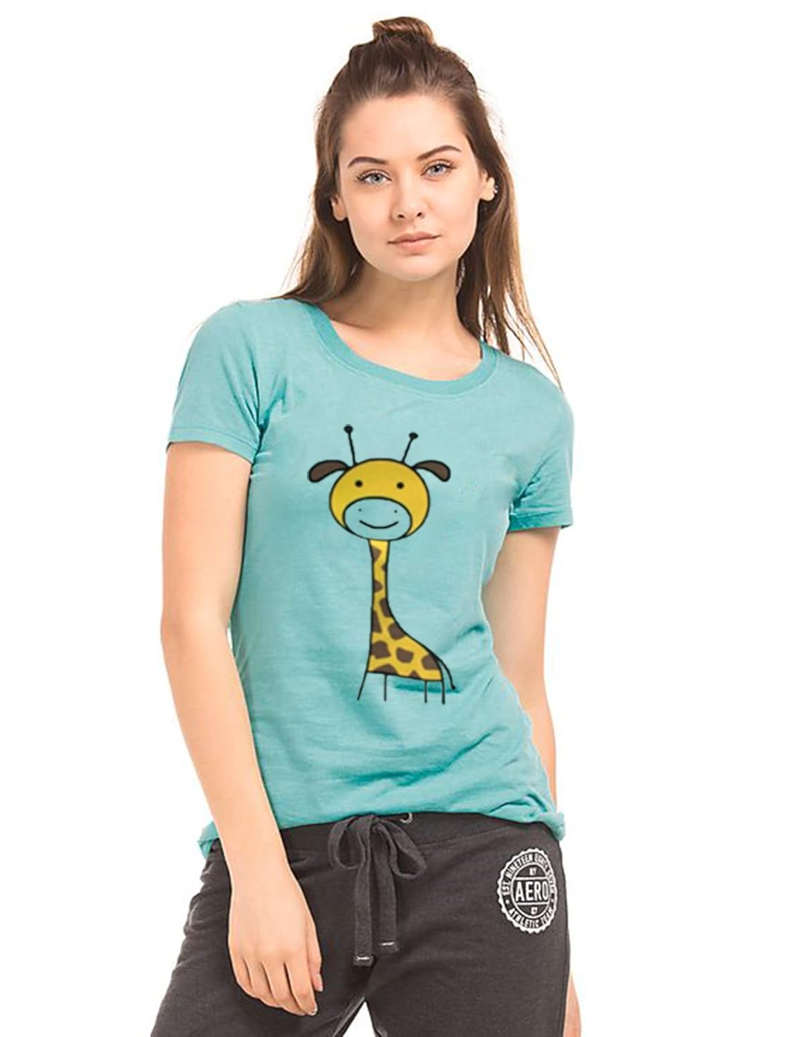leotude women's cotton printed t-shirt