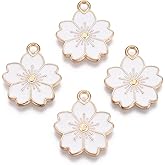 Ipotkitt Flower Cowboy Fruit Strawberry Cherry Animal Independence Day Doctor Cake Heart Christmas Leaf Food Enamel Charms for DIY Crafts Jewelry