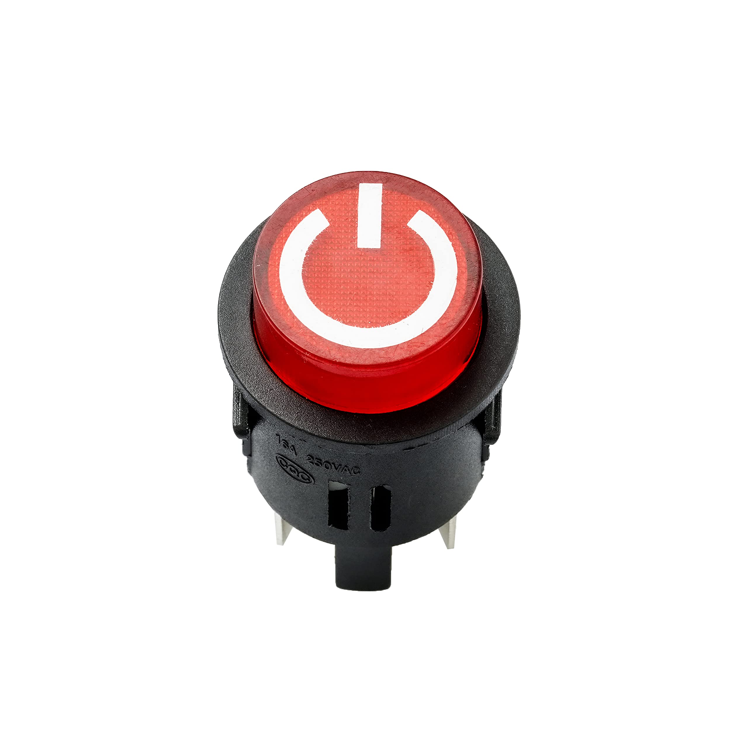 SHENGLE Children's Car Power Start Button Switch 4 Pin Accessories for Kids Electric Ride On Car Replacement Parts