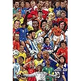 Soccer Legends - Sports Poster (Famous Soccer Players) (Size: 24" x 36")
