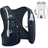 Zelvot Running Vest for Women Men, USA Original Patent, Lightweight Adjustable Running Hydration Vest with 2L Water Bladder, Reflective Hydration Backpack for Marathon Hiking