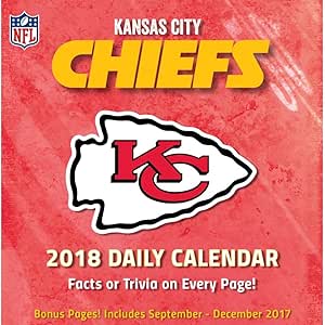 Kansas City Chiefs Desk Calendar : Amazon.ca: Office Products