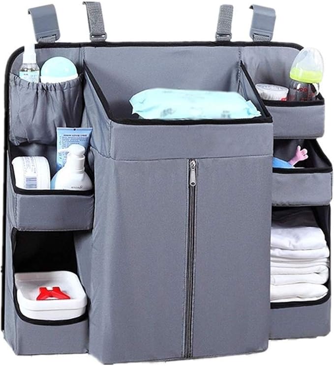 ALQSDDM Hanging Diaper Caddy Organizer Diaper Stacker for Changing