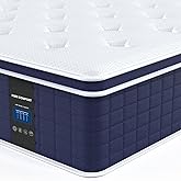 Coolvie Queen Mattress 14 Inch in a Box, Medium Firm Feel Hybrid Queen Size Mattress, CertiPUR-US® Certified Memory Foam&Pocket Spring, Extra Lumbar & Shoulder Support for Pain Relief, 80''L x 60''W