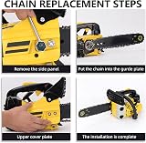 3 Pack Chainsaw Chain 12 inch 3/8 LP .043 gauge 44 drive links view 6
