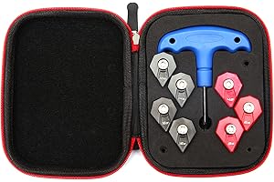 SHABIER 7×Golf Weights Wrench Kit Compatible with Cobra F9 Driver 4g 6g 8g 10g 12g 14g 16g +1pc Wrench +1pc Case