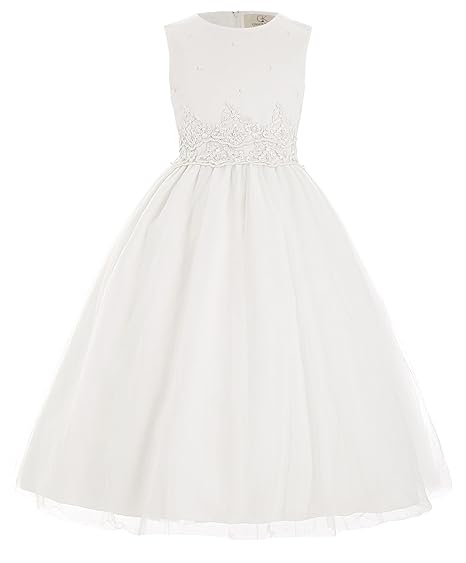 GRACE KARIN Maedchen Prinzessin Kleid Hochzeits Festzug Kleid Blumenmaedchenkleid