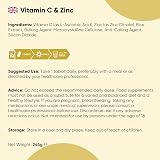 WeightWorld Vitamin C & Zinc Supplements 180 Tablets - 6 Month Supply view 7