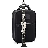 Jean Paul CL-400 Intermediate Bb Clarinet, French Boehm 17-Key System | Silver-Plated Keys, Synthetic Pads, 2x Interchangeable Barrels