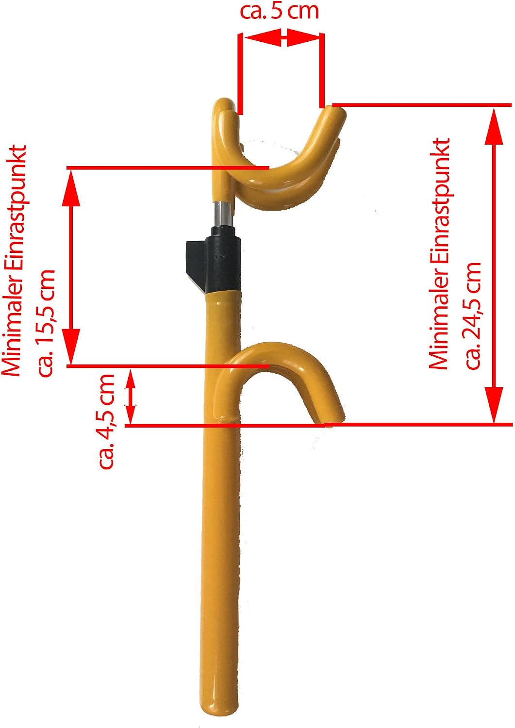 Streetwize, Steering Wheel Lock Twin Bar, Steering Lock, Car Anti-Theft Device, High Visibility, Heavy Duty, Universal Fit - Image 5