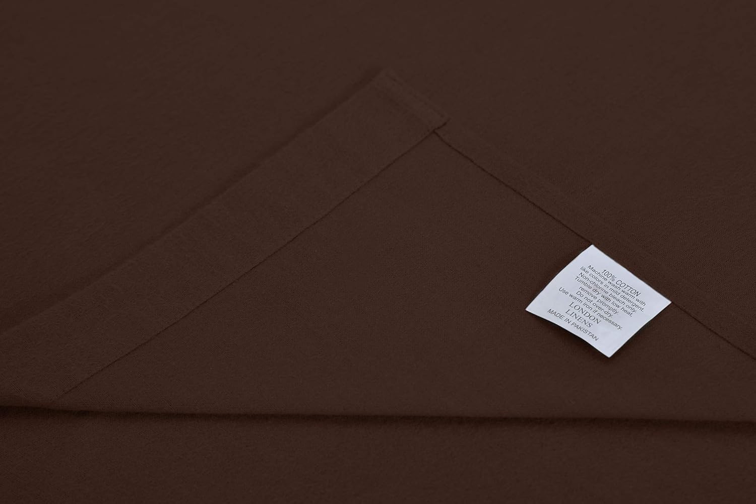 London Linens Extra Thick 100% Cotton Flannel Massage Table Cover Sheet 3 Piece Set (Mocha): Health & Personal Care