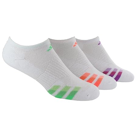 adidas women's cushioned no show socks