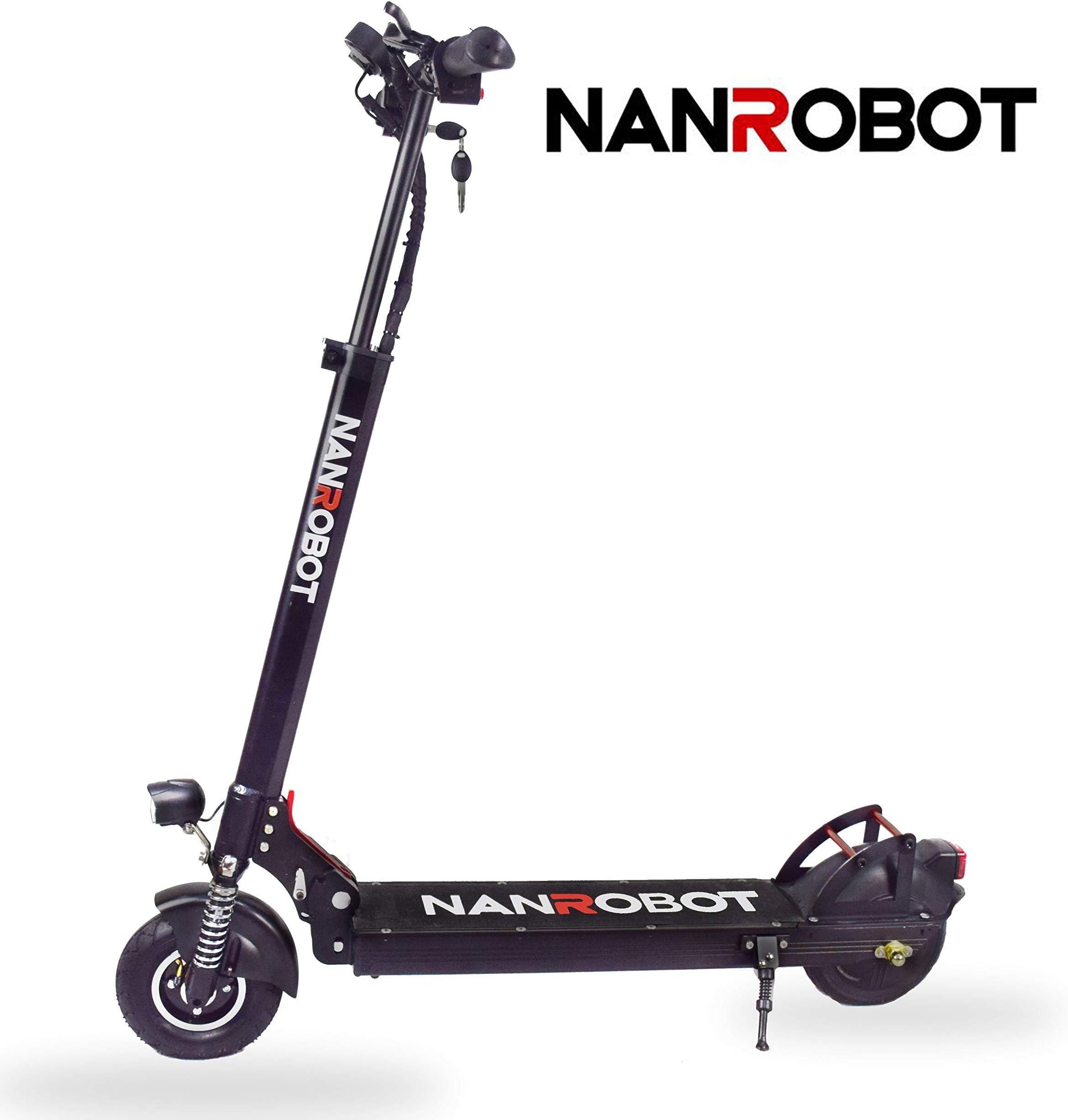 NANROBOT X4 Foldable, Lightweight , Commuting Electric Scooter with 8″Tires,500W Motor Power Allow for 25 MPH Speed and 25 Miles Range