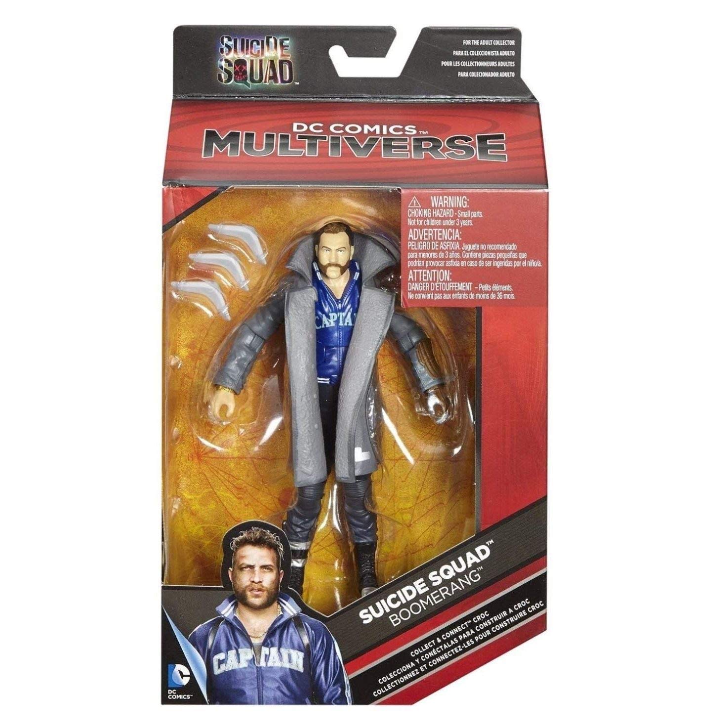 Mattel DC Comics Multiverse Suicide Squad Boomerang 6 inch criminal action figure