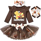 Aalizzwell Newborn Infant Baby Girls Holiday Skirt Outfit