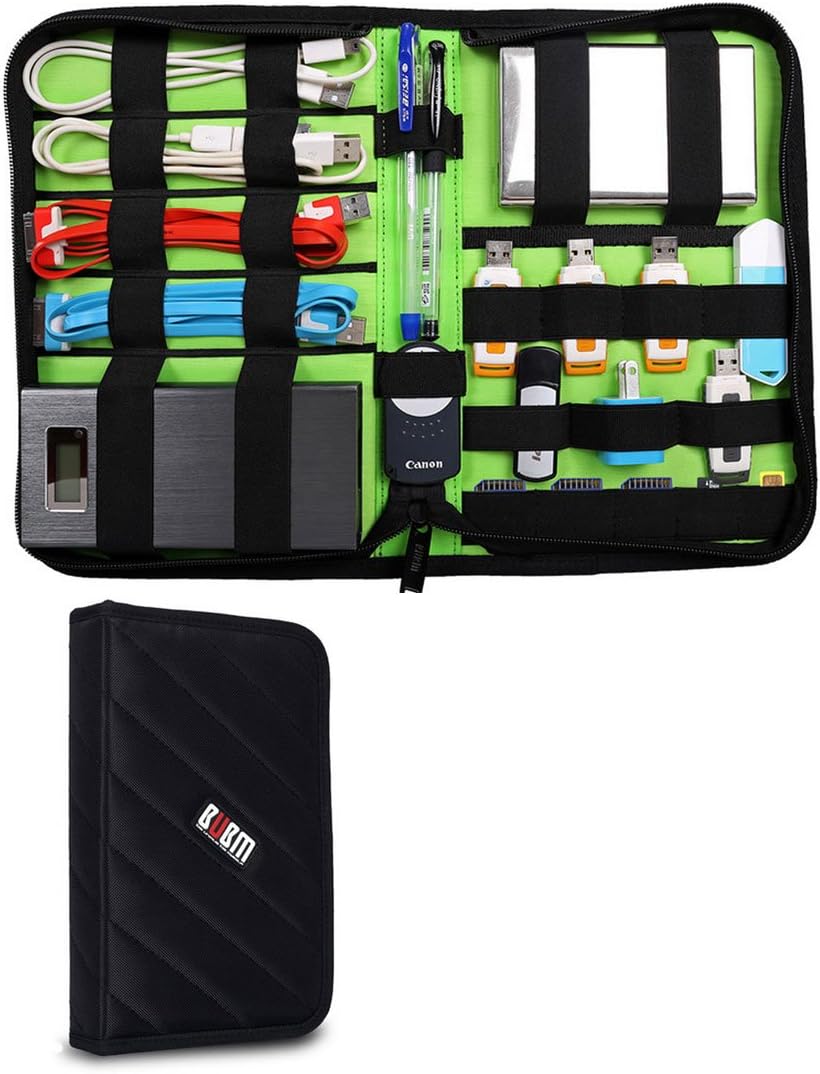Hard Drive Bag Universal Cable Travel Organizer Carry Bag
