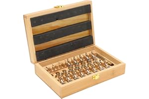 CHICIRIS Main Spring Watch Winder Handle Set in Wooden Box for Precise Watch Repair Professionals