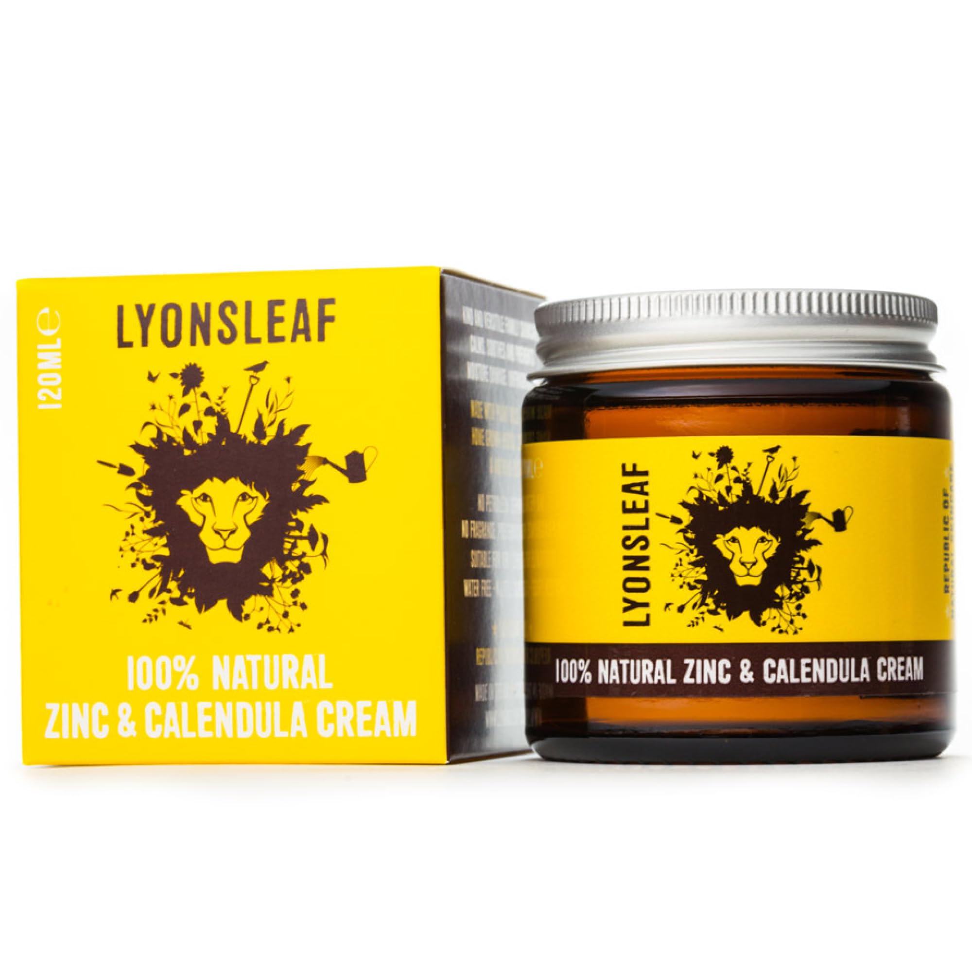 Zinc and Calendula Cream 100% Natural - for perioral dermatitis, rosacea, acne, nappy rash cream, spots, blemishes, breakouts, rashes (30ml) โ image 1