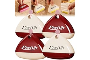 HUNSEE Good Life Lint Roller, Portable Washable Lint Roller, Washable Reusable Lints Rollers for Pet Hair Extra Sticky, Lints Remover for Clothes, Travel, Fur, Hair, Dust, Thread, Grime & Pet Hair (2pair)