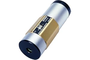 Extech 407744 94 dB Sound Level Calibrator – 1 kHz Sine Wave for 0.5″ & 1″ Mics, ±0.5 dB Accuracy, Rugged Aluminum Housing, B