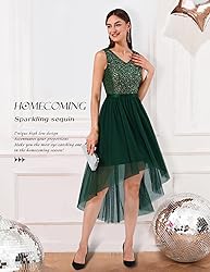 BeryLove Homecoming Dresses for Teens Sequin