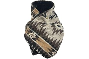 Western Style Warm Neck Hood, Velvet Plush Neck Warmer Scarf, Ultra Soft Winter Scarf for Men and Women