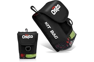 OVOVFANY Scuba Mesh Gear Bag, Small Diving Gear Mesh Dry Pocket Carry Pouch With Swivel Clip, Hook & Loop Tape And D-Ring For Storing Safety Surface Marker Buoy, Finger Reel, Bolt Snap, Accessories