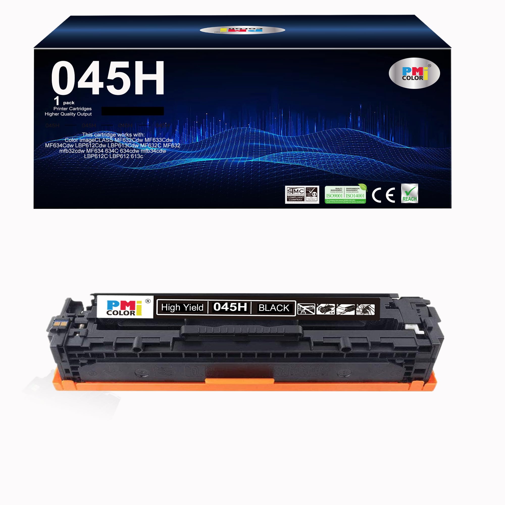 045 045H High-Yield Black Toner Cartridge