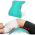 Back Stretcher for Lower Back, Unlimited-Level Adjustable Waist Cracker for Men & Women Stretching, Lumbar Cracking Device for Muscle Tension Soothing and Relaxing