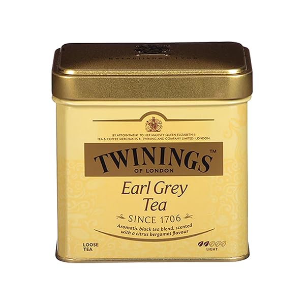 TWININGS EARL GREY LOOSE TEA TINS, 7.05 OUNCE...
