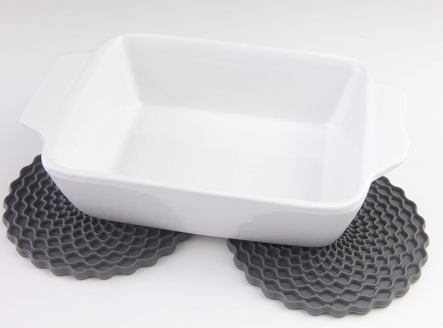 Grey Drinks Coasters Set of 6 by Stone & Thyme, a UK Brand. Non Slip - Image 5