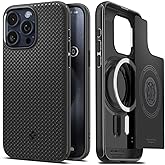 Spigen Mag Armor MagFit Designed for iPhone 15 Pro Max Case (2023) [Military-Grade Protection] Compatible with MagSafe - Matte Black