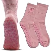 By Grits Cute Pilates Grip Socks,Non-Slip Barre & Yoga Socks
