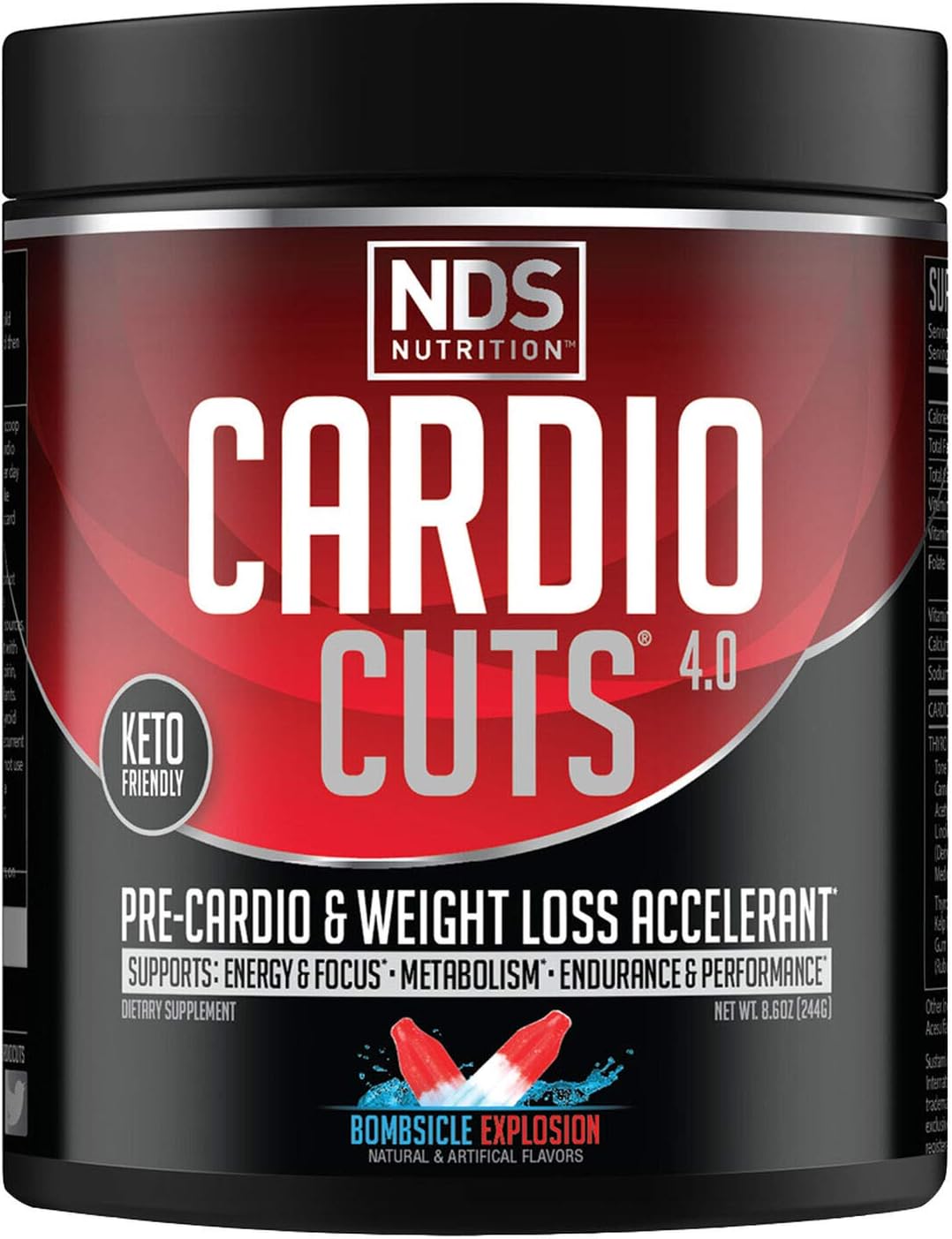 Cardio Cuts 4.0 - Bombsicle Explosion, 8.6 Ounce (Pack of 1)