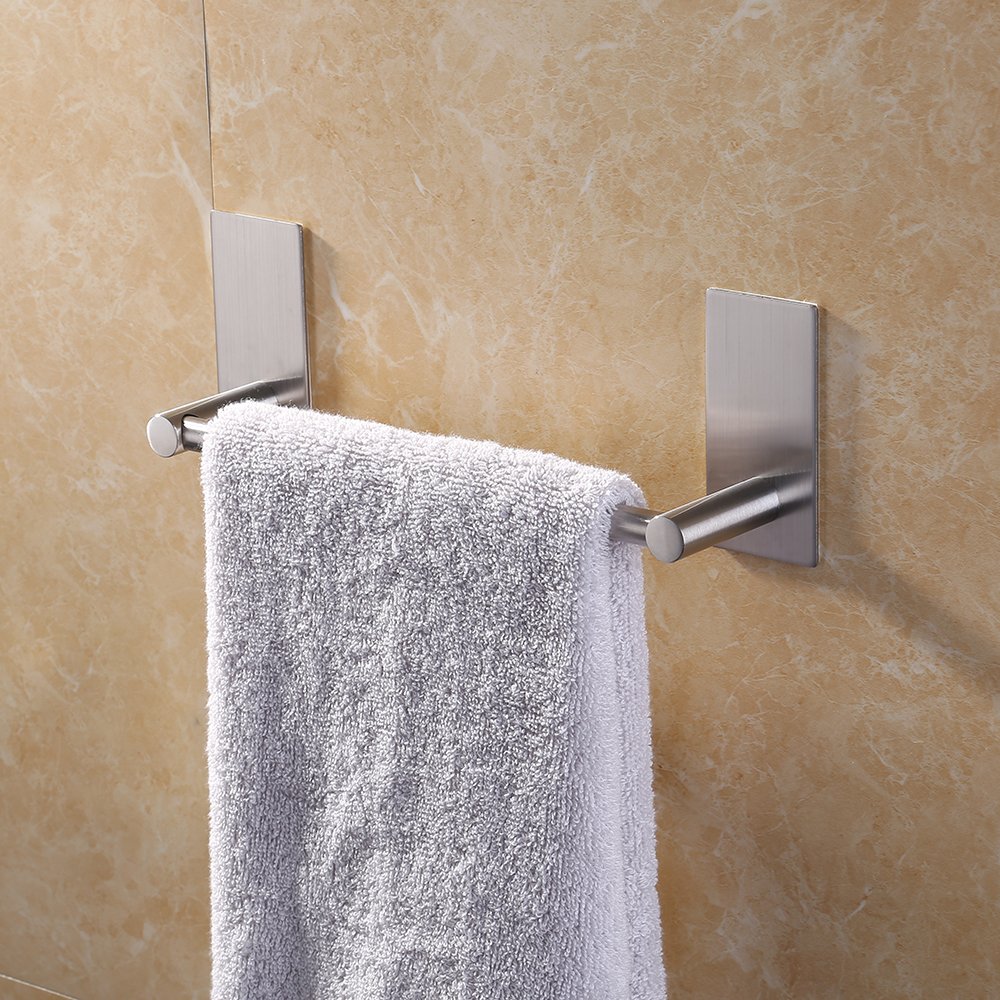 Kes 3M Self Adhesive Towel Bar 9Inch Small Bathroom Kitchen Hand Towel