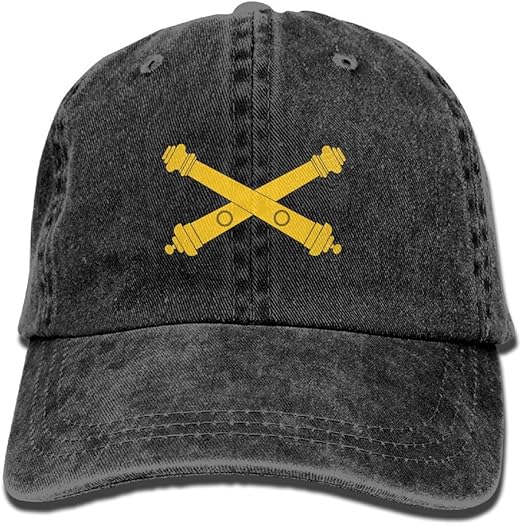 US Army Field Artillery Logo Unisex Adult Adjustable Cowboy Dad Hats