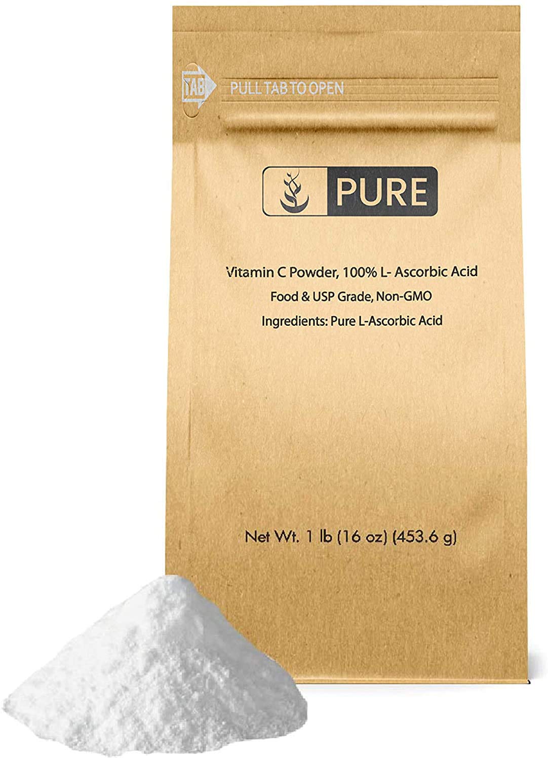 Pure Vitamin C Powder 1 Lb Eco Friendly Packaging L Ascorbic Acid Antioxidant Boost Immune System Diy Skin Care Buy Online In Kuwait At Desertcart Com Kw Productid