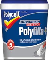 Polycell Advanced Polyfilla 600ml Lightweight Filler Deep Holes One Fill view 2