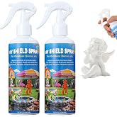 Swiffen 2 Pack UV Protectant Spray for Outdoor Furniture Artificial Plants | Clear Water-based Shield Prevents Fading Peeling Cracking Ideal for Resin Wood Metal Garden Statues 10.14 Fl oz Each