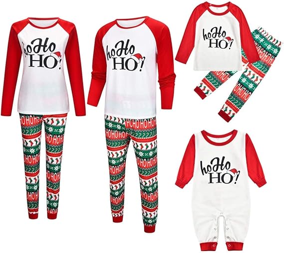 mommy and infant matching pajamas