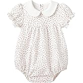 pureborn Baby Girls Boys Bodysuit Super Soft Cotton Romper 0-24 Months