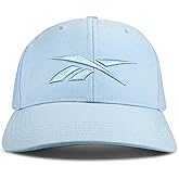 Reebok Vector Baseball Hat | Quick-Drying | Adjustable | Snapback | Everyday | Sun Protection- Y2K Blue