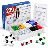 [239 PCS] Organic Chemistry Model Kit | Molecular Model Kit for Students | Complete Molecular Model Kit Organic Chemistry | Molecule Modeling Kit for STEM Visualize Atoms, Bonds &amp; Structures Lessons