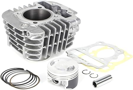 Amazon スペシャルパーツ武川 Sステージボアアップキット 125cc ハイコンプピストン カム無し スーパーカブ110 Ja44 クロスカブ Ja45 01 05 0162 ボアアップキット シリンダー 車 バイク